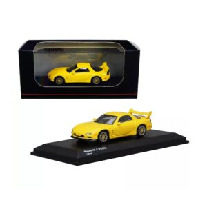 Kyosho Mazda RX-7 (FD3S) Escala 1:64 – Amarillo