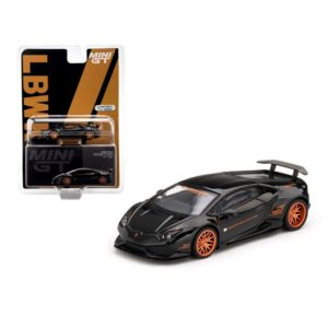 MINI GT Lamborghini Huracan LBWK Black 1:64
