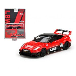 MINI GT Lb Silhouette Works Nissan 35GT-RR Red and Black