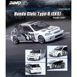 Inno64 Honda Civic Type R EK9 Playboy Livery 1:64