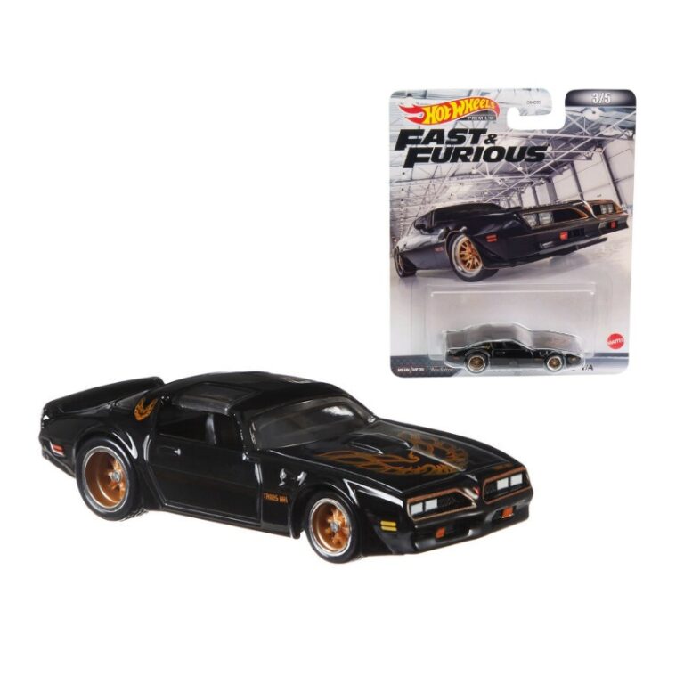 Hot Wheels Premium Fast And Furious 77 Pontiac Firebird Trans Am 164 5086