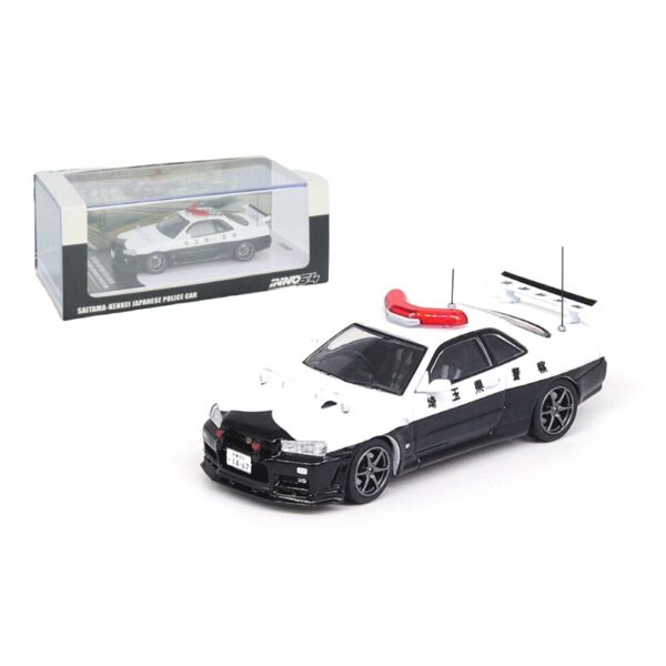 Inno64 Nissan Skyline GT-R R34 Patrulla de Japón 1:64