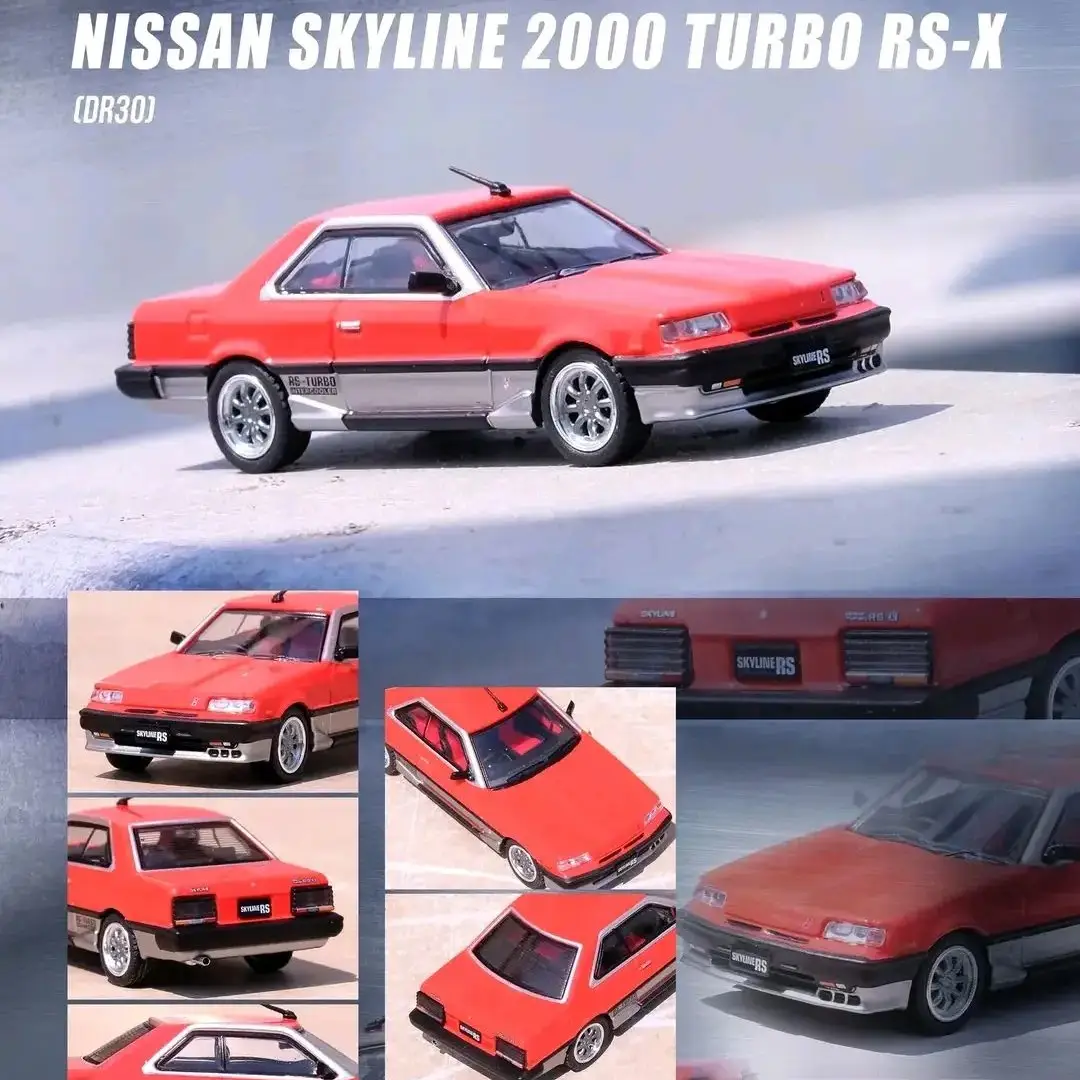 Inno64 Nissan Skyline 2000 Turbo RS-X Red 1:64