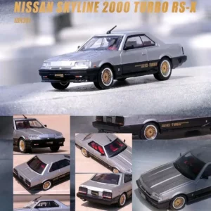 Inno64 Nissan Skyline 2000 Turbo RS-X Silver 1:64