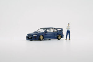 BMC Subaru Impreza WRX CG8 Type-R con Figura incluida Hong Kong Toy Car Salon 2022 1:64