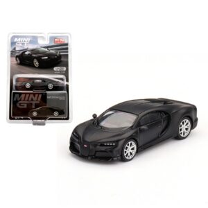 MINI GT Bugatti Chiron Super Sport 300+ Negro Matte 1:64
