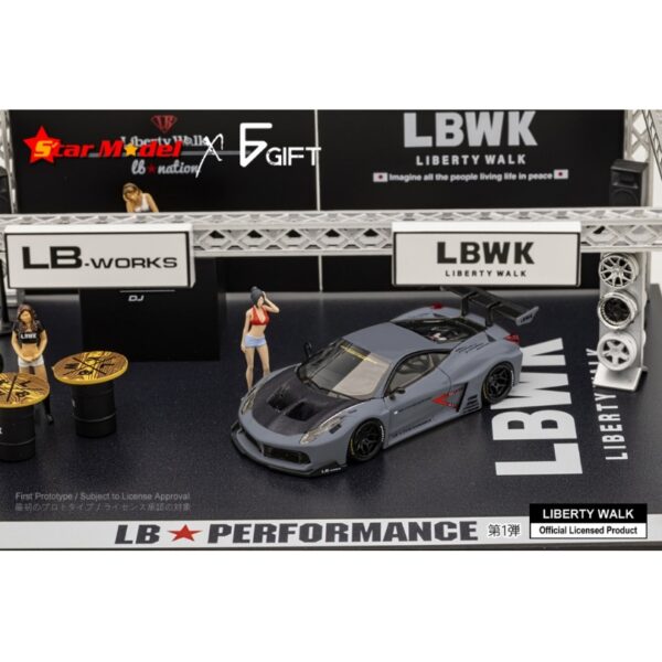 Star Model Ferrari 458 GT LBWK Zero Fighter 1:64