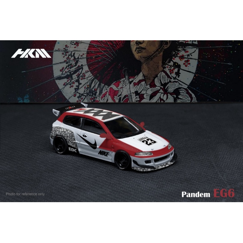 HKM Honda Civic EG Pandem Air Jordan 3 1:64