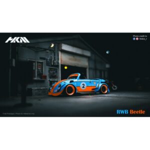 HKM Volkswagen Beetle RWB Gulf #2 Rin Naranja 1:64