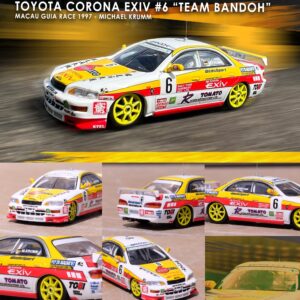 Inno64 Toyota Corona EXIV #6 Team Bandoh Grand Prix Macau 1:64