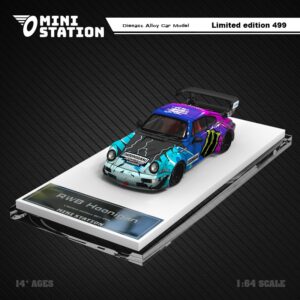 Mini Station Porsche RWB Hoonigan Ken Block Forza Horizon 1:64