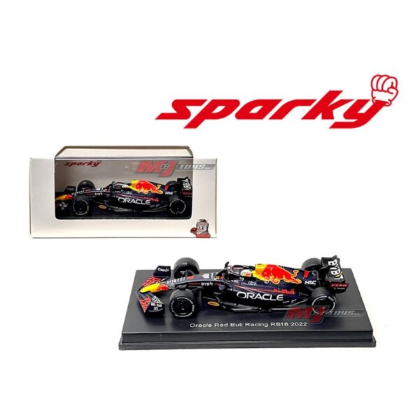 Sparky Oracle Red Bull Racing RB18 No.1 2022 – Max Verstappen 1:64
