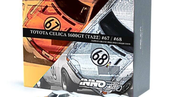 Inno64 Duo Pack Toyota Celica GT 1600 Nippon Grand Prix 1972 1:64