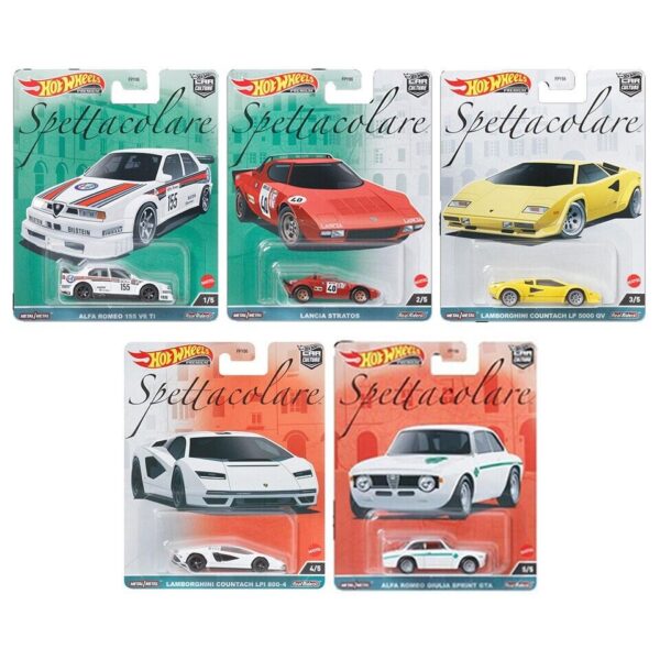 Set Hot Wheels Premium 1:64 - Spettacolare 2023
