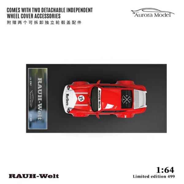 ABONO PRE VENTA $5.00 (Precio $32.99) Aurora Model 1:64 Porsche 964 "Cola de Pato" - Marlboro (llega aprox. febrero 2024) - Imagen 3