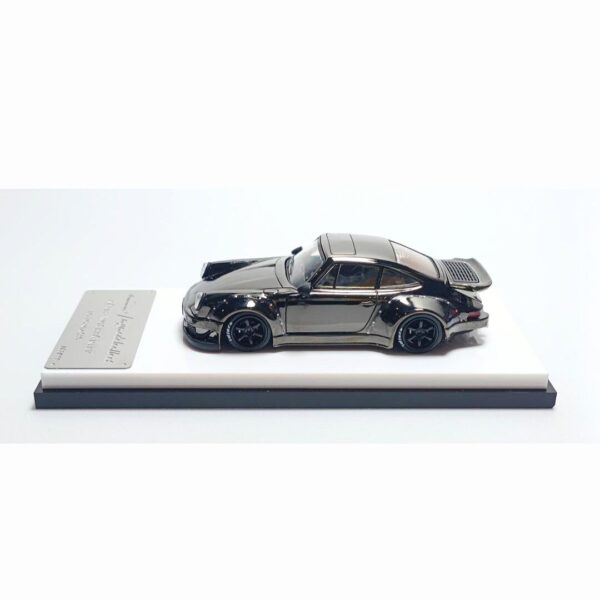 Preventa $32.99 - My Model Collect 1:64 Porsche 930 RWB - Gris Chromo - Imagen 2