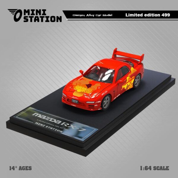 Mini Staion 1:64 Mazda RX-7 Julius - Rapidos y Furiosos 2