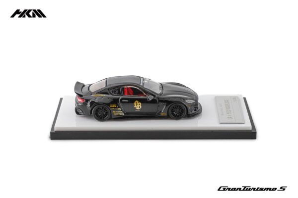 HKM 1:64 LBWK Maserati Gran Turismo Sport GTS edición especial "Martha"- Negro brillante - Imagen 3