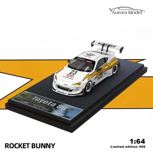 Preventa $27.99 - Aurora Model 1:64 Toyota 86 Lightning Team