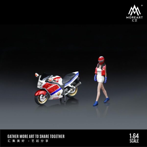 Preventa $24.99 - MoreArt1:64 Set Honda CBR1100XX + Figura (Pedidos hasta Miércoles 5 de agosto)
