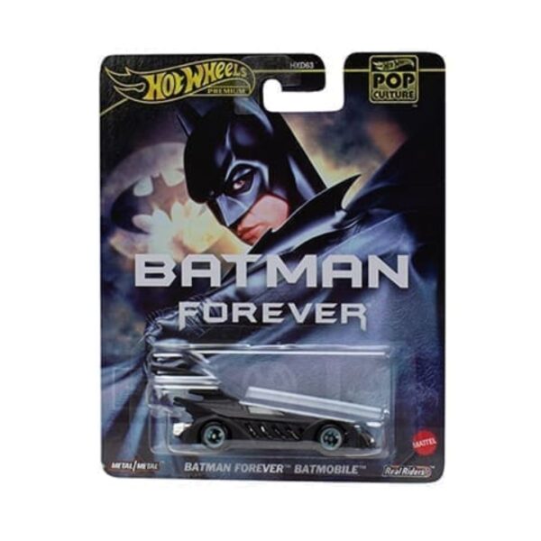 Preventa $9.99 – Hot Wheels Premium 1:64 Batmobile Batman Forever (Hasta agotar existencias)