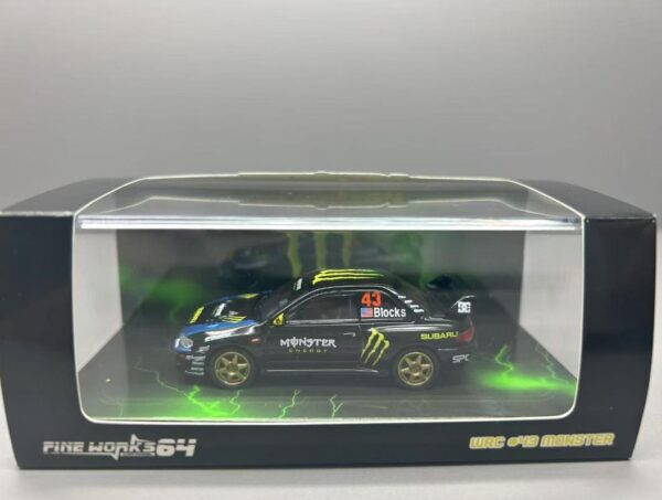 Preventa $24.99 - Fine Works 1:64 Subaru 22B WRC - Livery Monster (Pedidos hasta Viernes 15 de noviembre 2024)