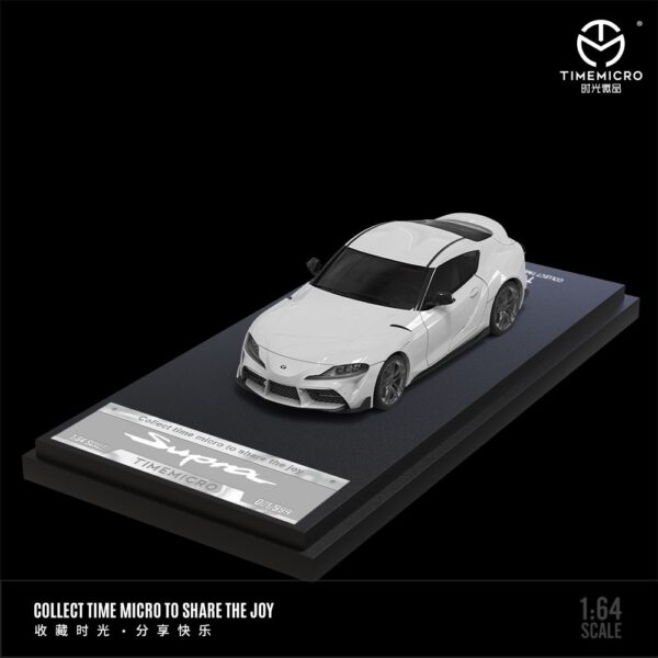 Preventa $25.99 – Sin figura – Time Micro 1:64 Toyota Supra A90 MK5 – Blanco (Pedidos hasta Viernes 15 de noviembre 2024)