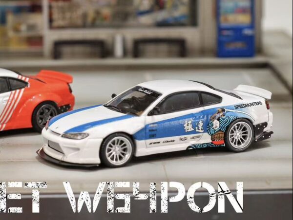 Preventa $28.99 - Street Weapon 1:64 Nissan Silvia S15 Rocket Bunny - Samurai (Pedidos hasta Viernes 6 de diciembre 2024)